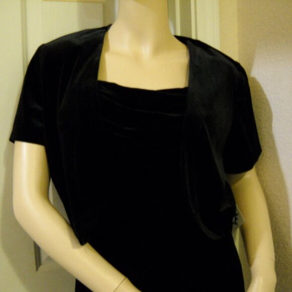 (2pc) Black Evening Dress from Dillards - Picture 7 of 7